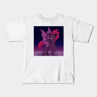 Tempest Shadow bat pony scene Kids T-Shirt